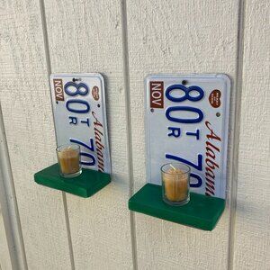 Matching Pair of Small Wall Shelves